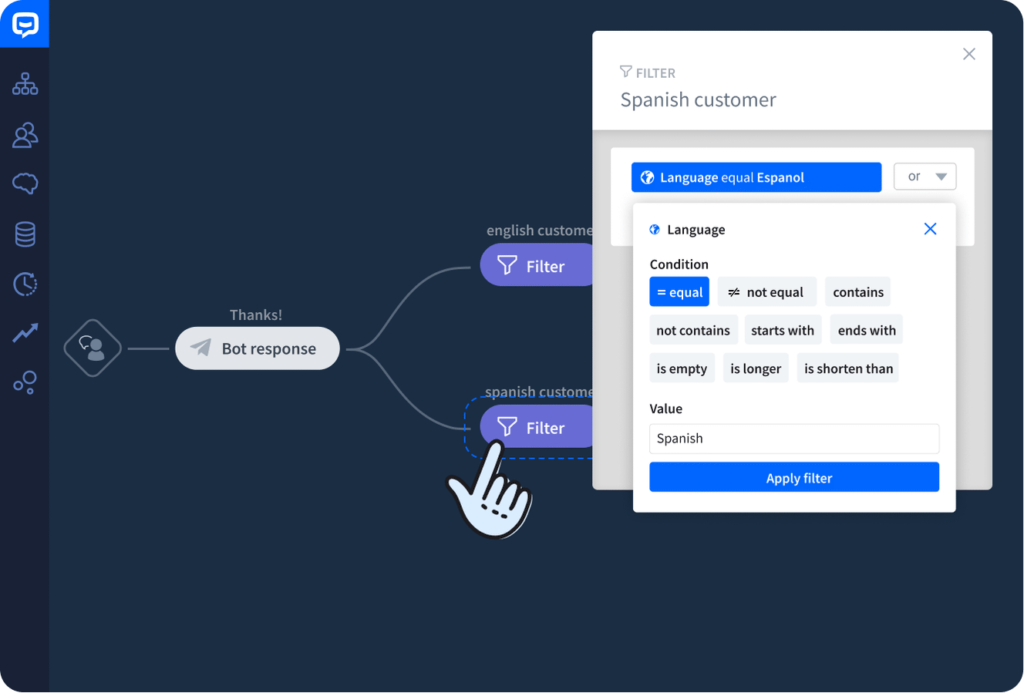Float Chat Ai chatbot Visual Builder