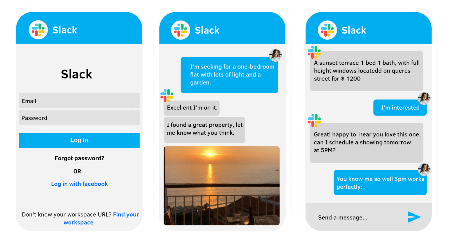 chatbot on mobile