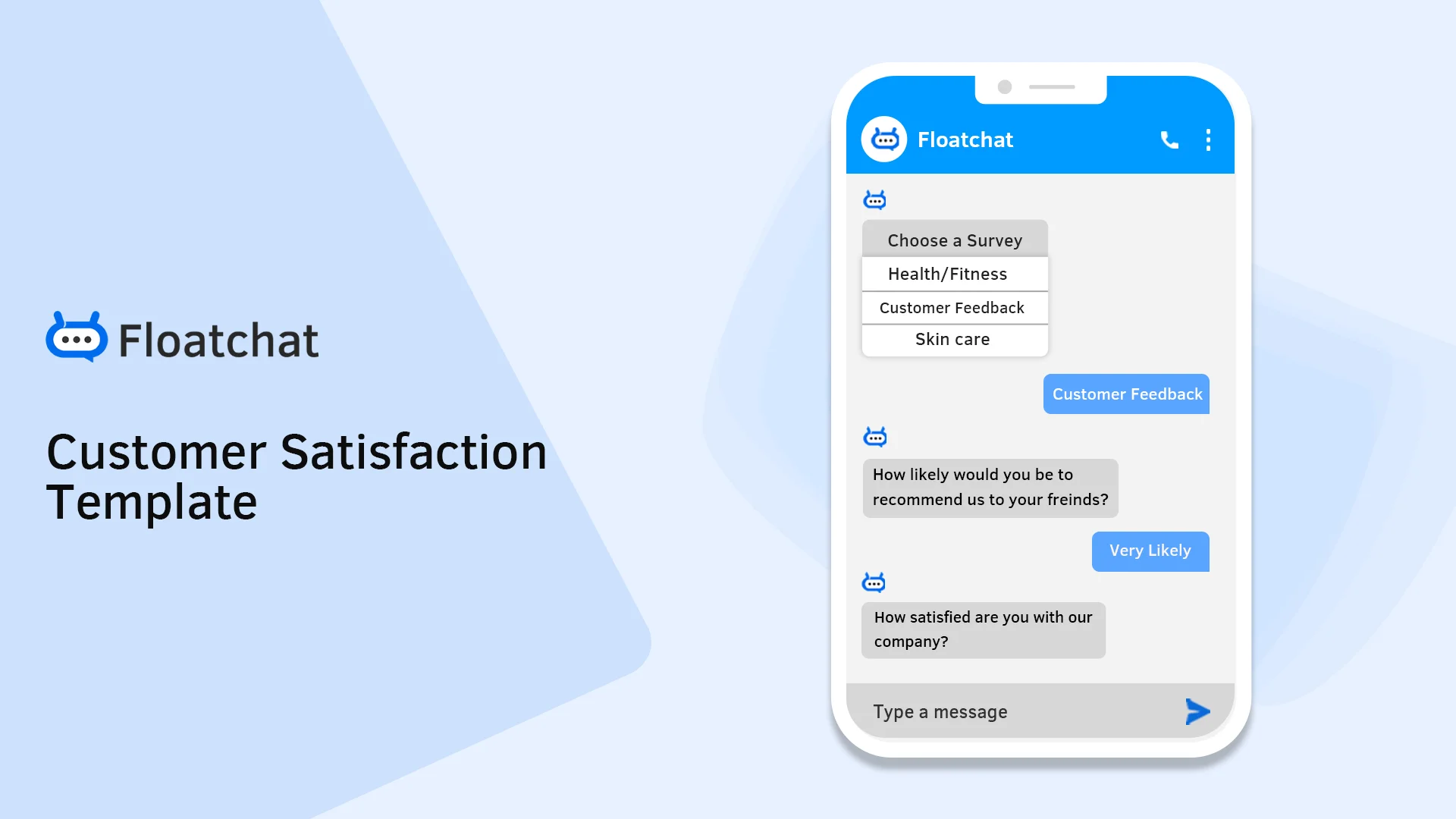 FloatChat Customers Satisfaction Survey | AI-powered Template